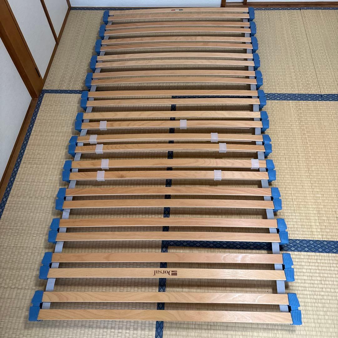 【ドルサル】ウッドスプリングベッド Roolblue 巻取りタイプ シングル