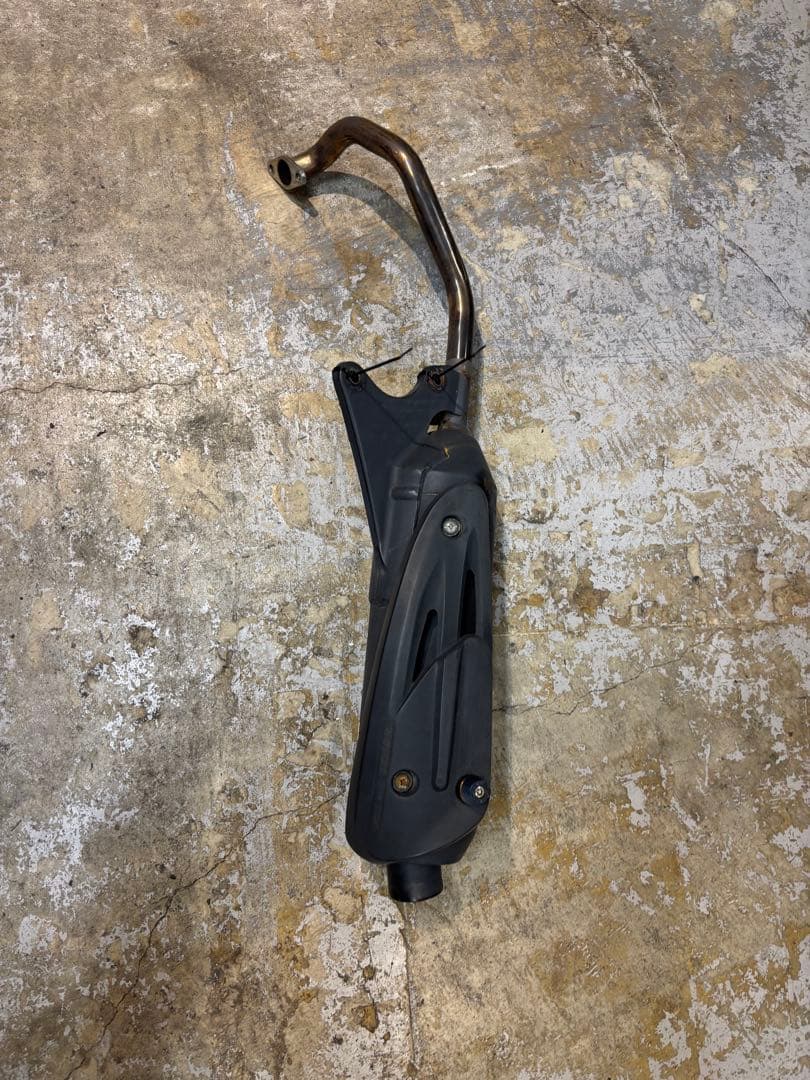 マフラー グレー スリムデザイン ボルトオン