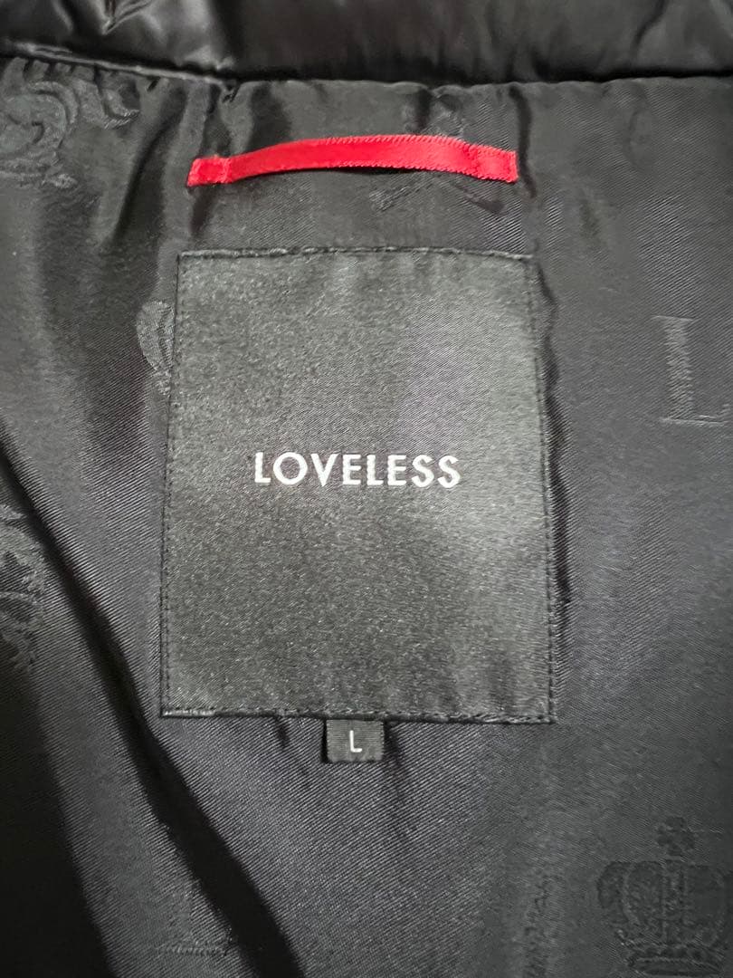 LOVELESS ダウン　ブラック　L