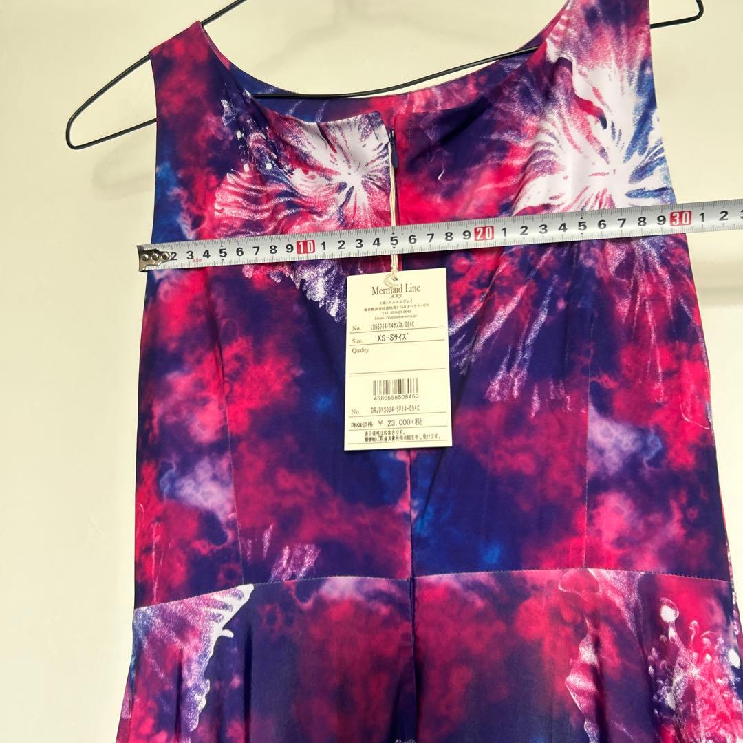 フラダンス　ドレス　ワンピース　マウナロア　ストレッチ素材　ムームー　1003