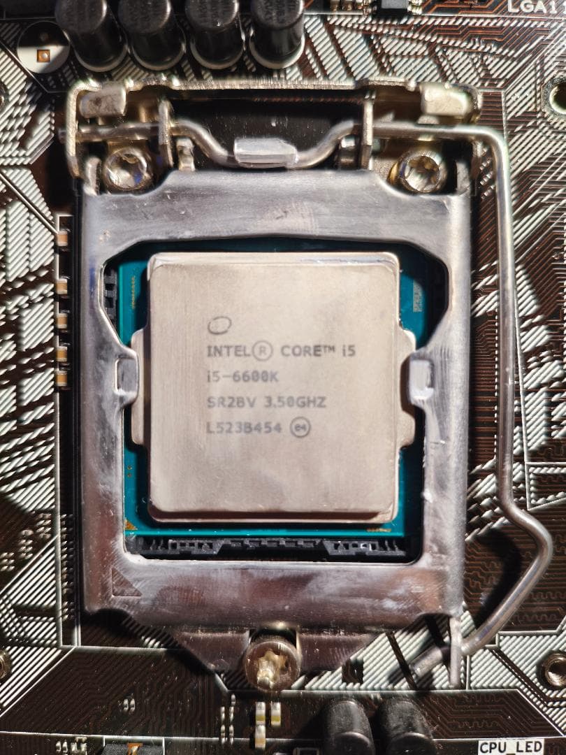 【送料込】i5 6600K　ASUSZ170　16gbRAM　セット