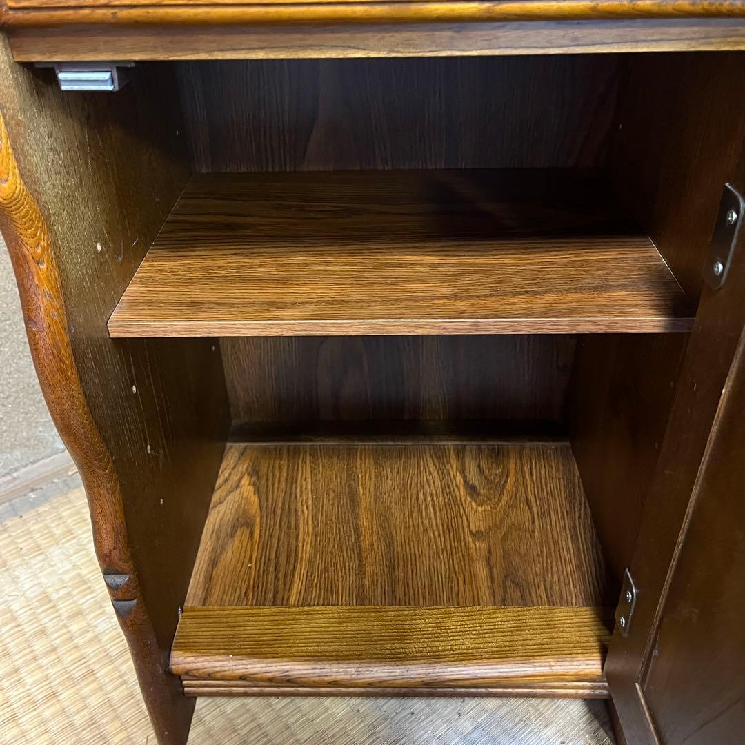 カリモク karimoku 昭和レトロ 木製サイドテーブル 電話台