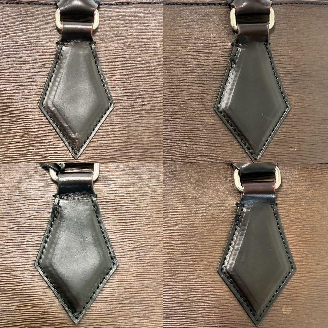 【美品】ヴィヴィアンウエストウッド アドバン ビジネスバッグ レザー A4可 茶