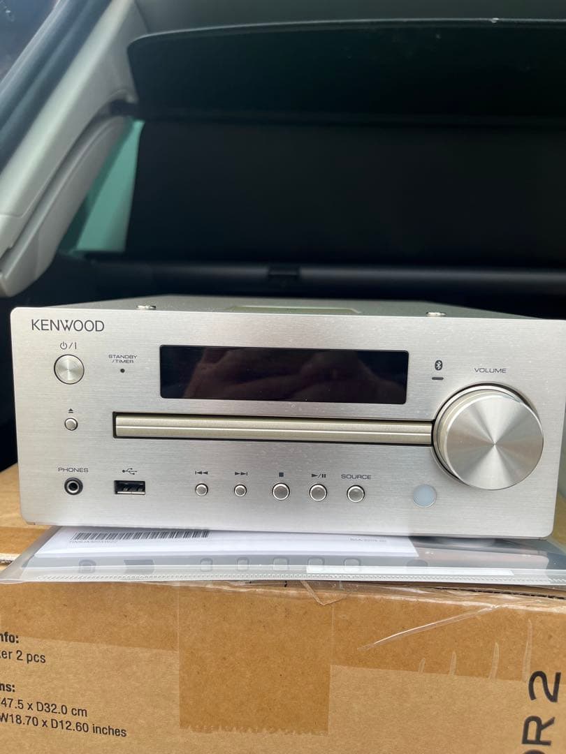ケンウッド K-515 コンパクトHIFIシステム　超美品　使用1年程度