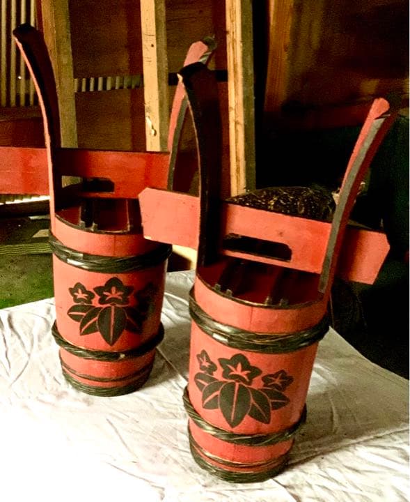 アンティーク　水桶