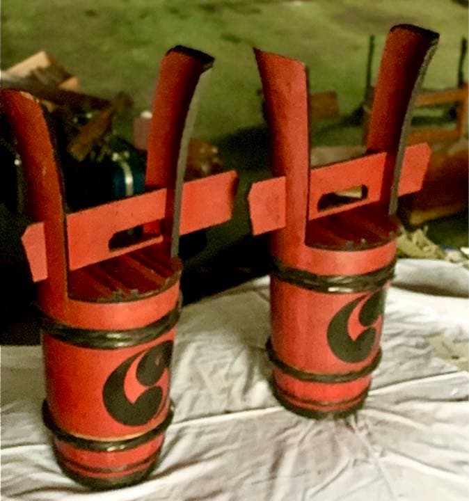 アンティーク　水桶