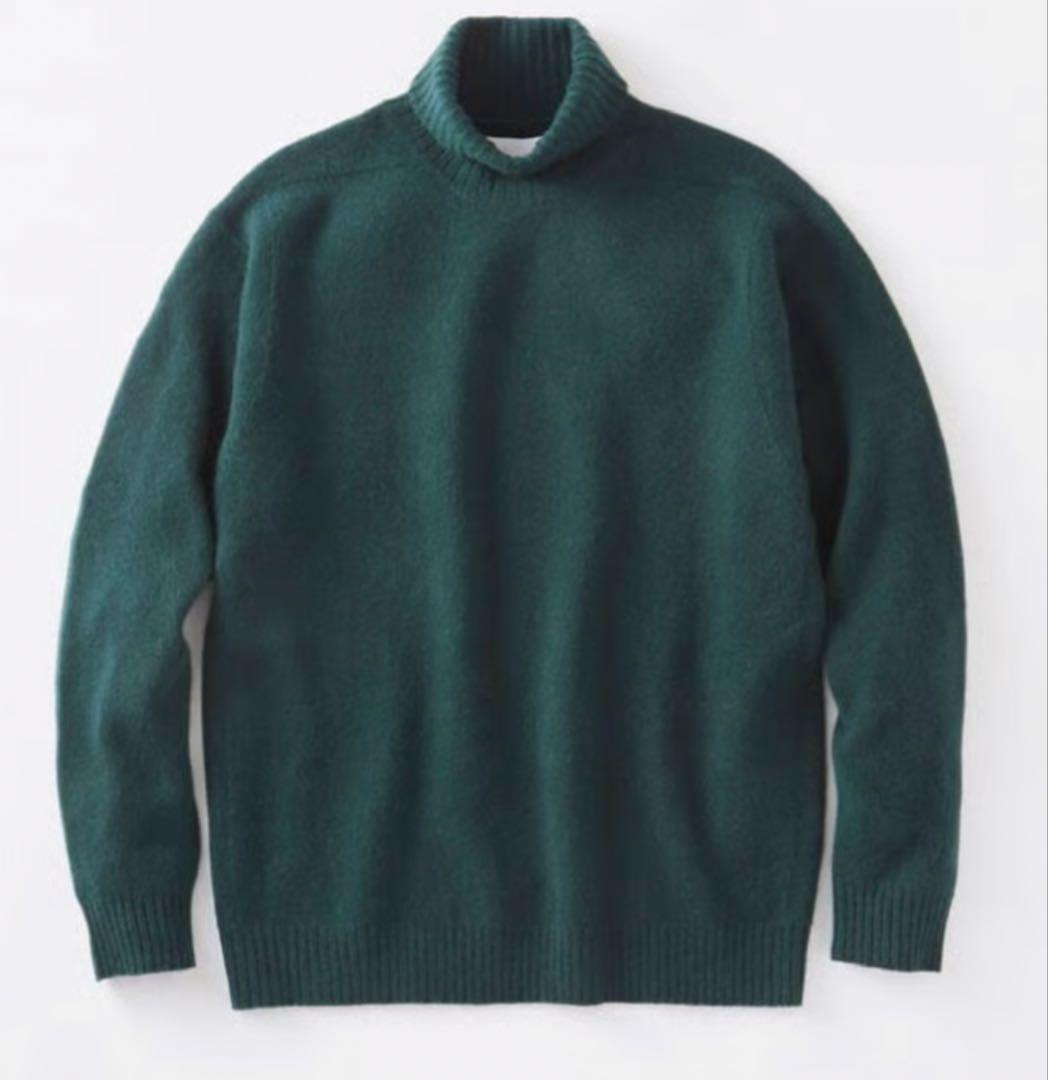 walenode ウェルノード musterwerk別注カシミヤタートルネック