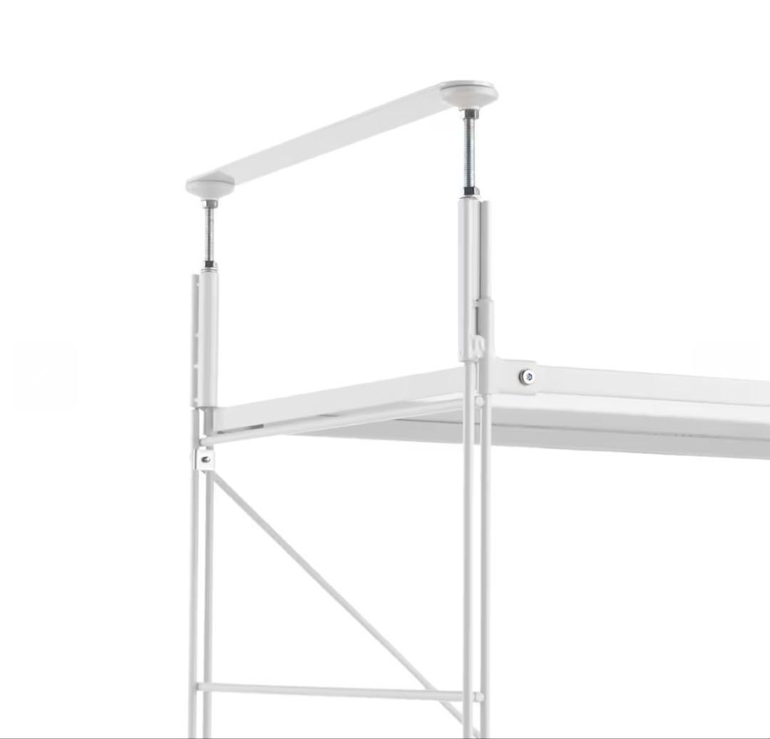 【無印良品】スチールユニットシェルフ特大/補強パーツ3点セット_世田谷区受取限定