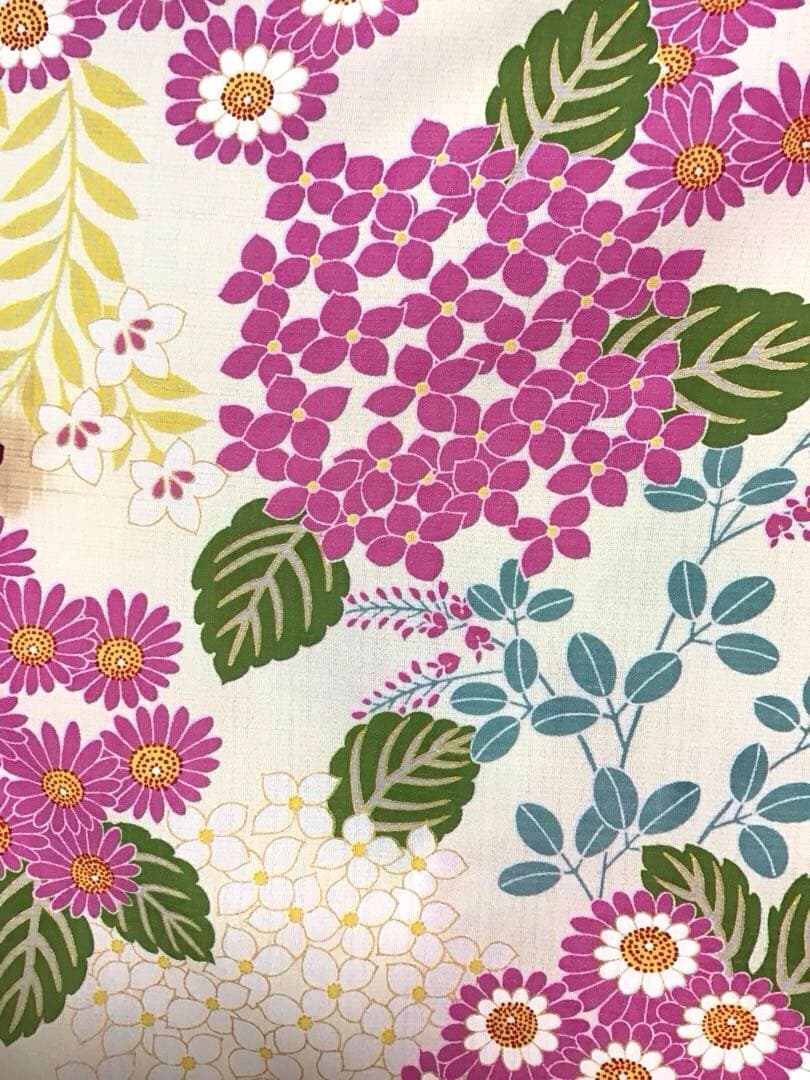 新品☆タグ付☆きもの道楽☆浴衣☆夏小紋☆セオアルファ☆匿名配送