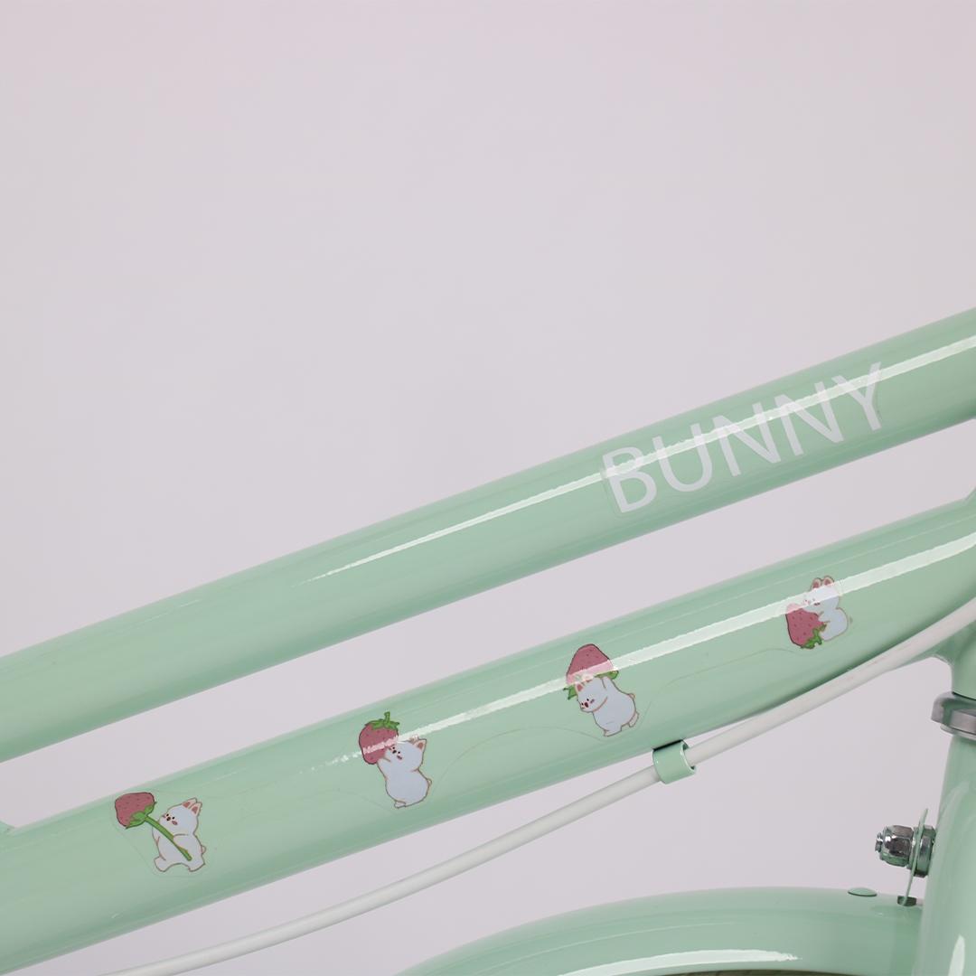 【値下げ中】子供用自転車 BUNNYデザイン 16インチ GREEN