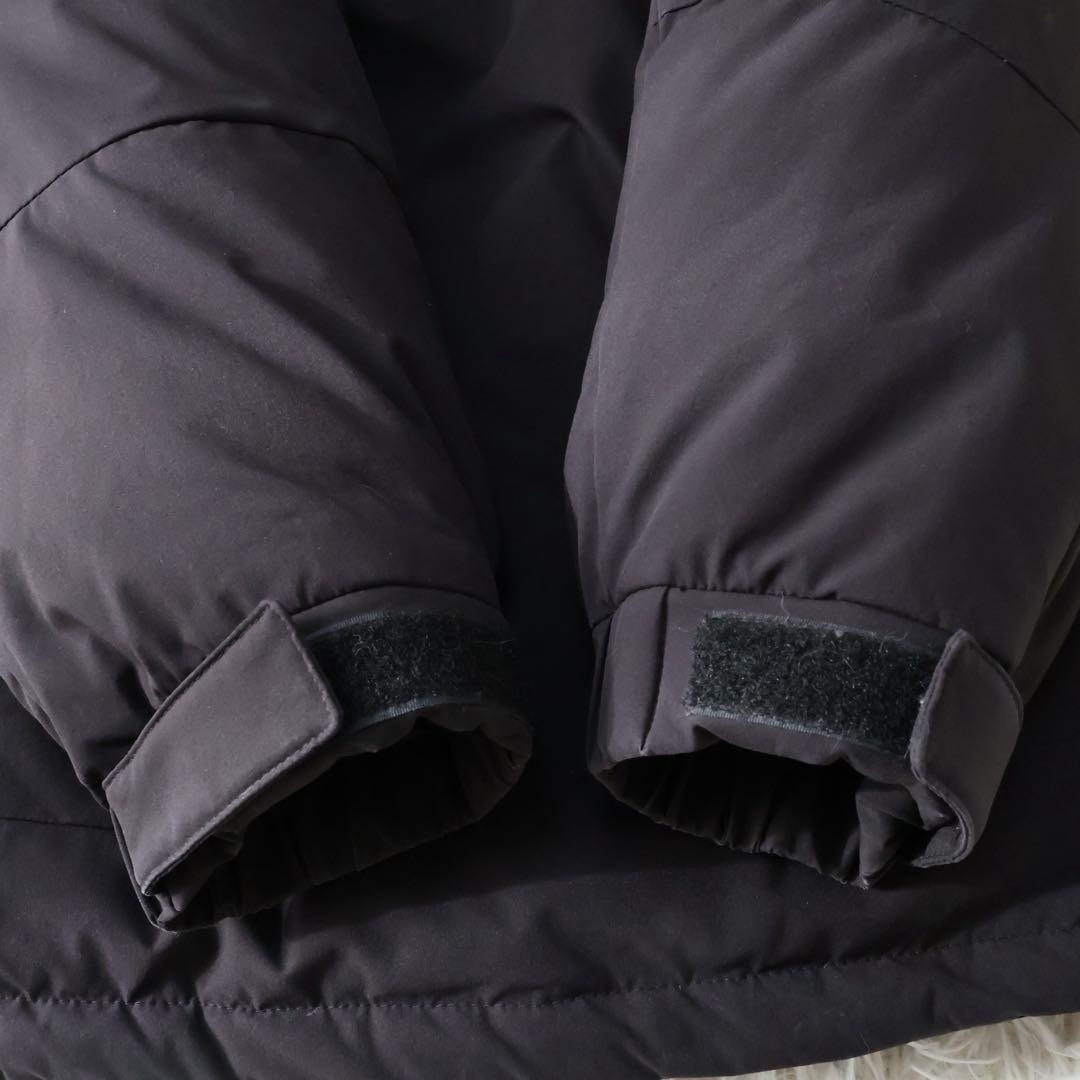 ファーストダウン　ダウンジャケット　ブラック