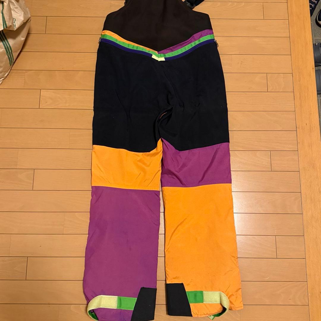 ノースフェイス　ナイロンパンツ　スキー　オーバーオール　90s 古着