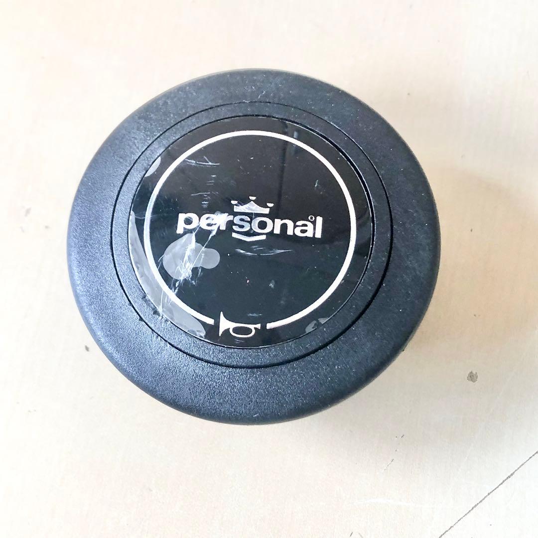 personal ステアリング 革巻き 35Φ ホーンボタン付