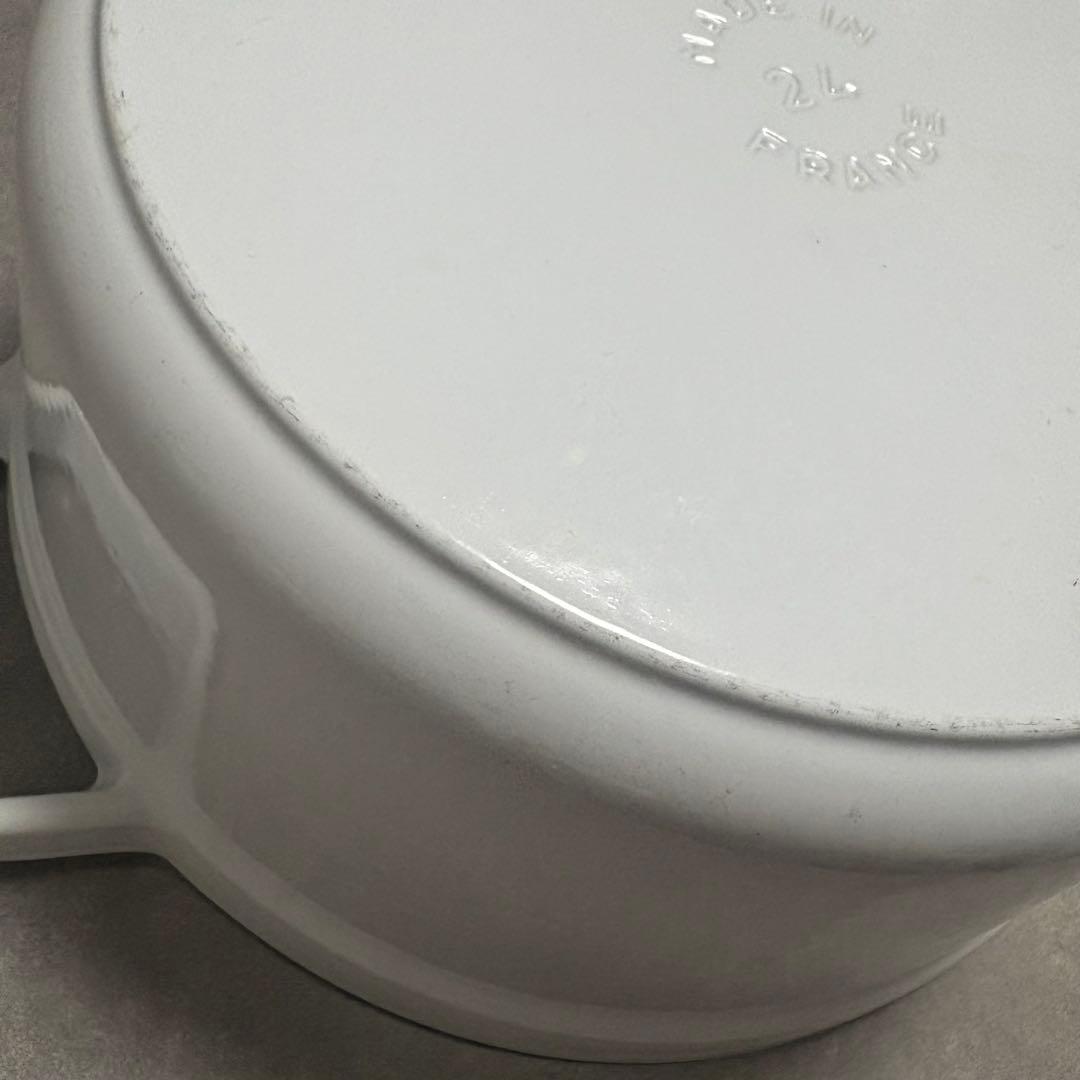 STAUB 24cm ホワイト