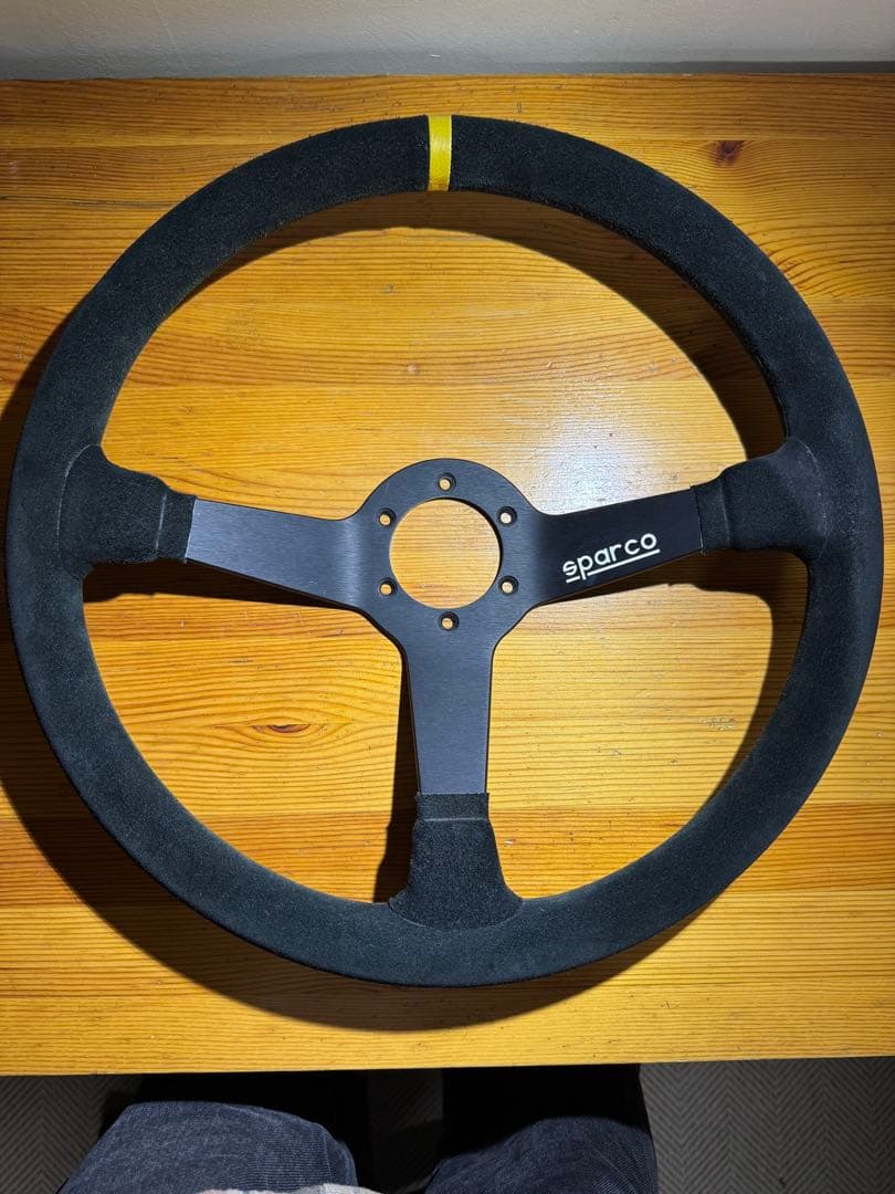 sparco R368 スエード ステアリング