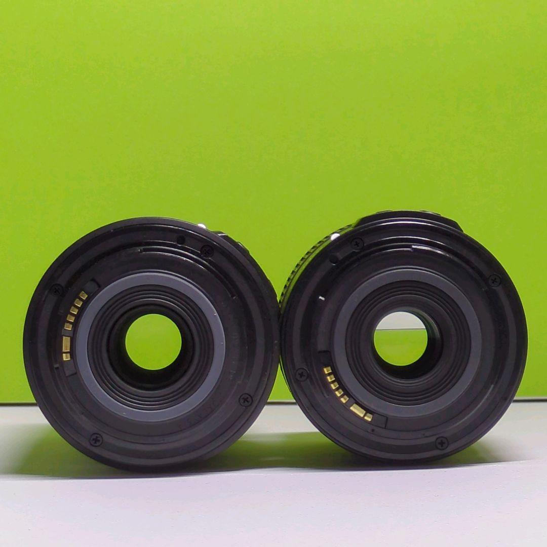 キャノン Canon EF-S 18-55,55-250 Wレンズ おまけ付き