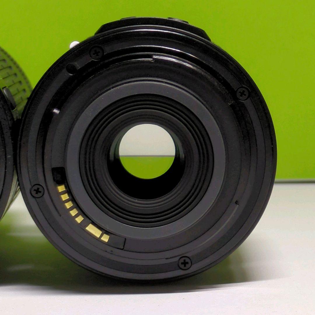 キャノン Canon EF-S 18-55,55-250 Wレンズ おまけ付き