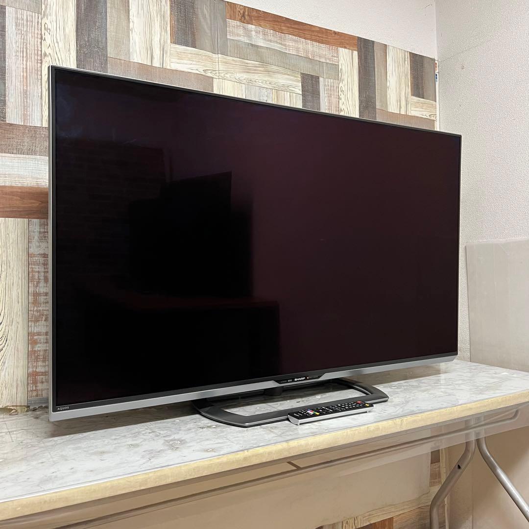 即日受渡❣️全国送料込シャープ52型4KテレビYouTube.Netflix視聴