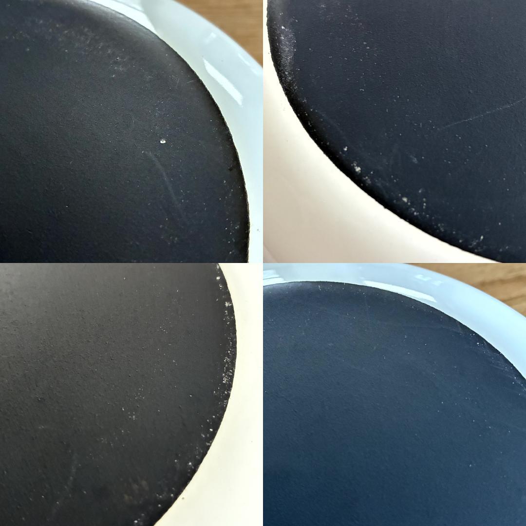 昭和レトロ マルビシ ホーロー フィオーレ 花柄 両手鍋 20cm 未使用品