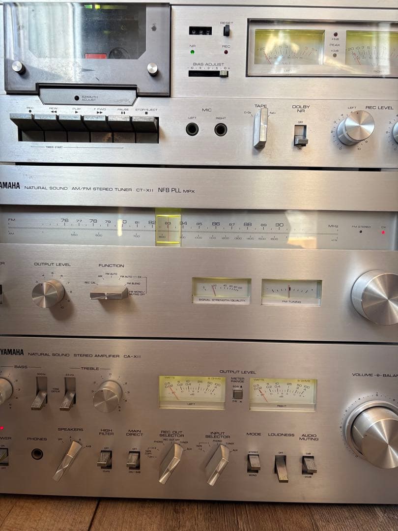 YAMAHA CA-XII ステレオ　プリメインアンプアンプ　CT-XⅡ TC-