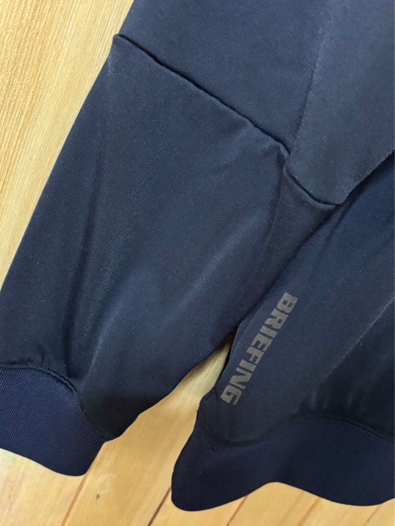 BRIEFING ブリーフィング クルーネック トレーナー L ネイビー