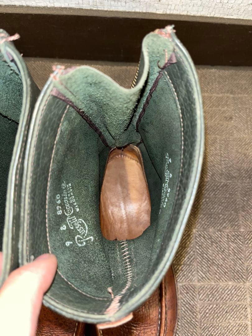 ラッセルモカシン　ゼファー　US9 トリプルヴァンプ 27cm ソール新品