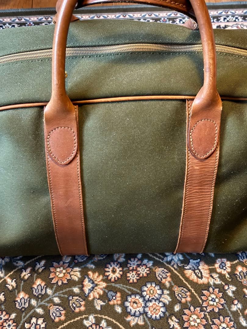 Billingham ボストンバッグ オリーブグリーン