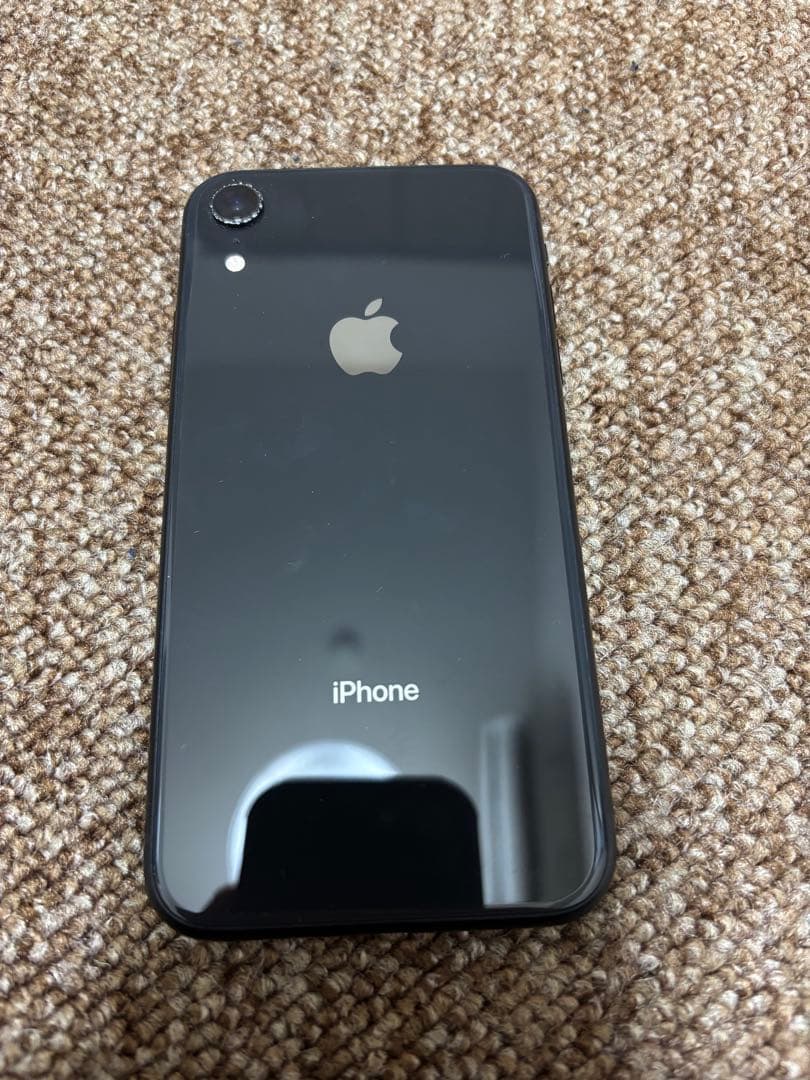 Apple iPhone XR ブラック 本体　修復歴無し