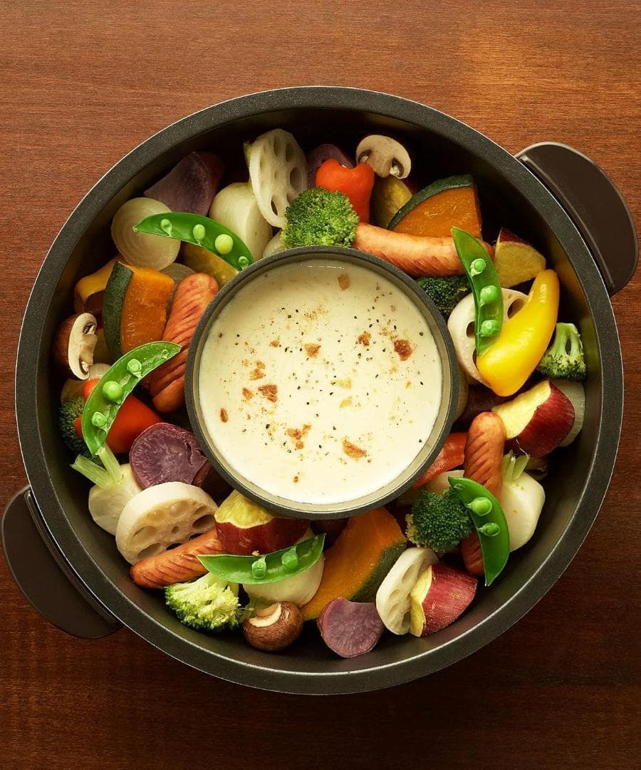 Toffy/トフィー 電気グリル鍋 (アッシュホワイト) K-HP2