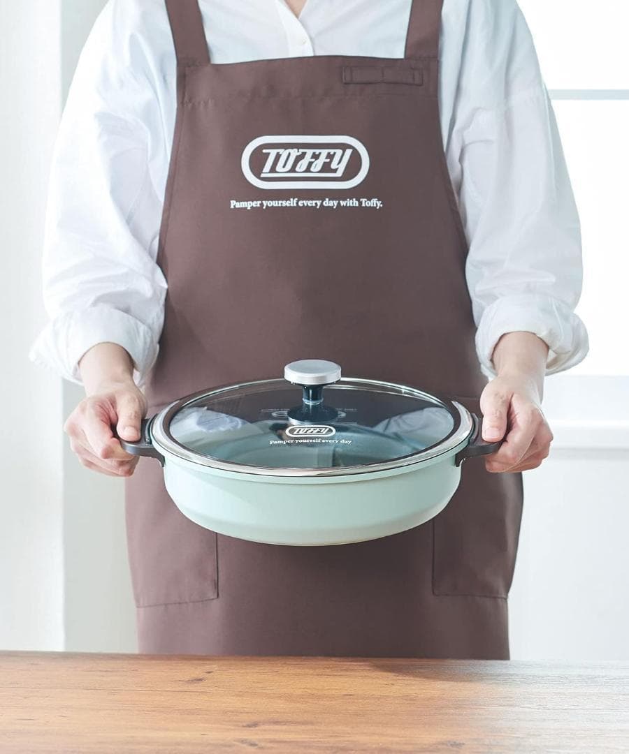 Toffy/トフィー 電気グリル鍋 (アッシュホワイト) K-HP2