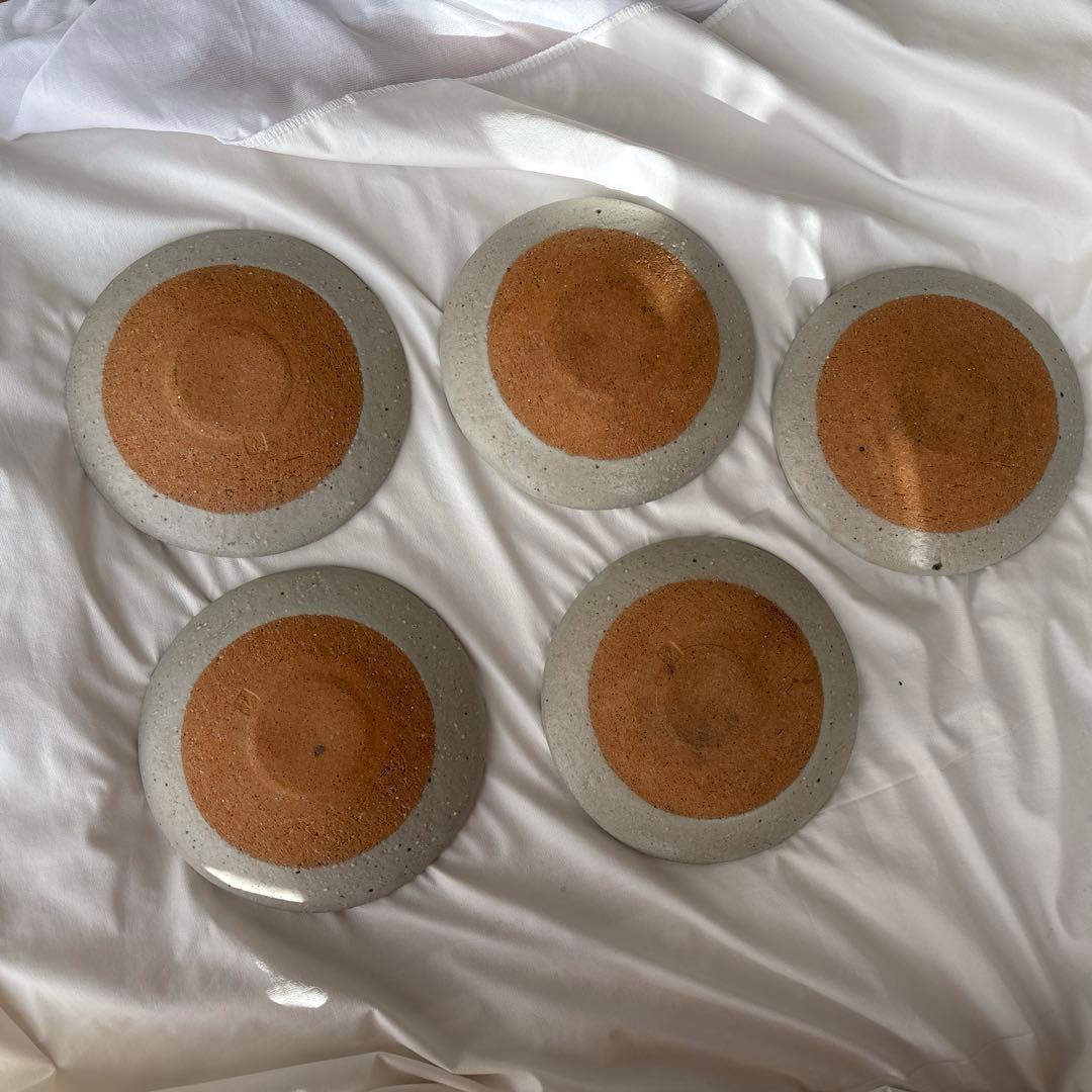 長田恵　お皿　5枚