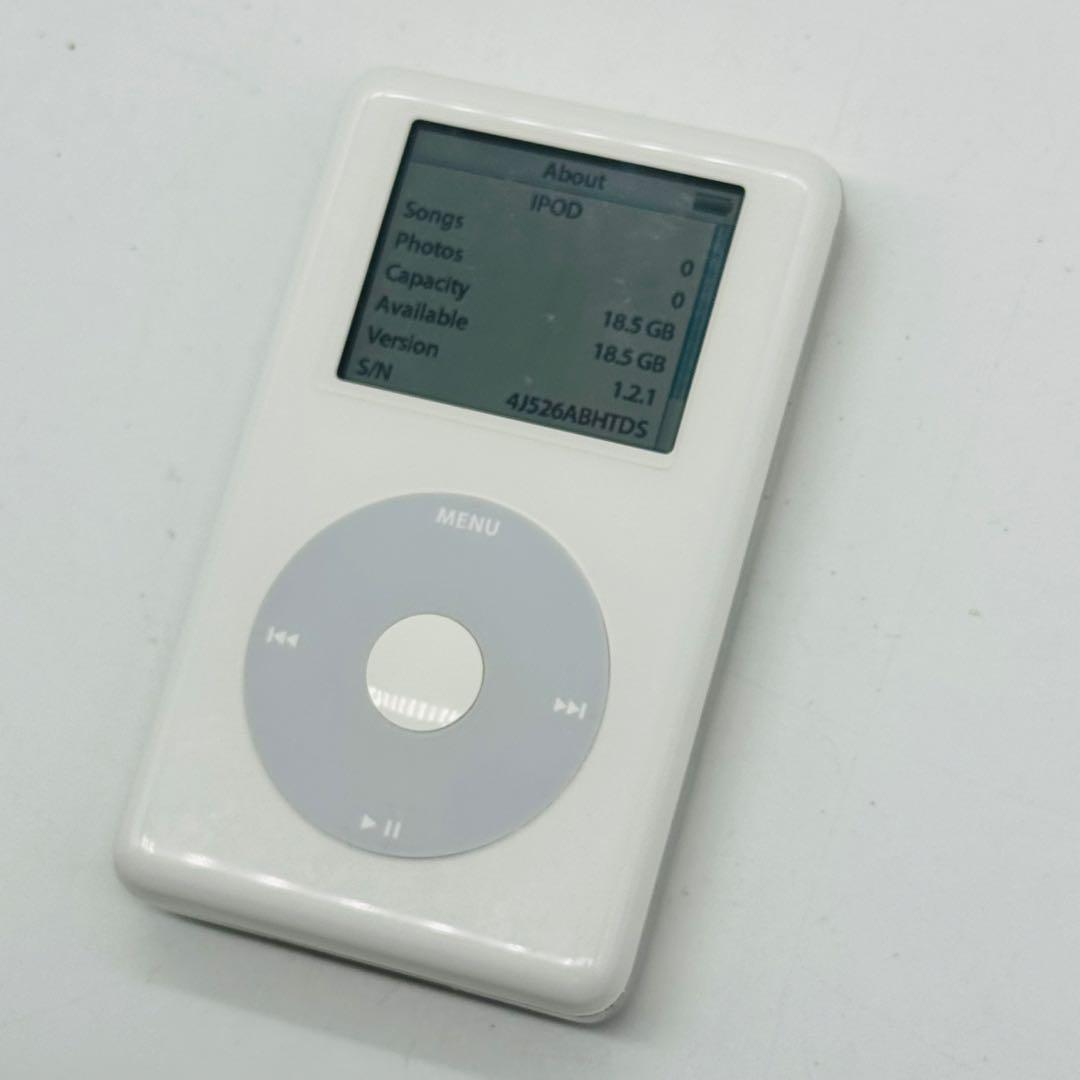 【動作良好】Apple iPod クラッシック　MA079J 20GB 第4世代