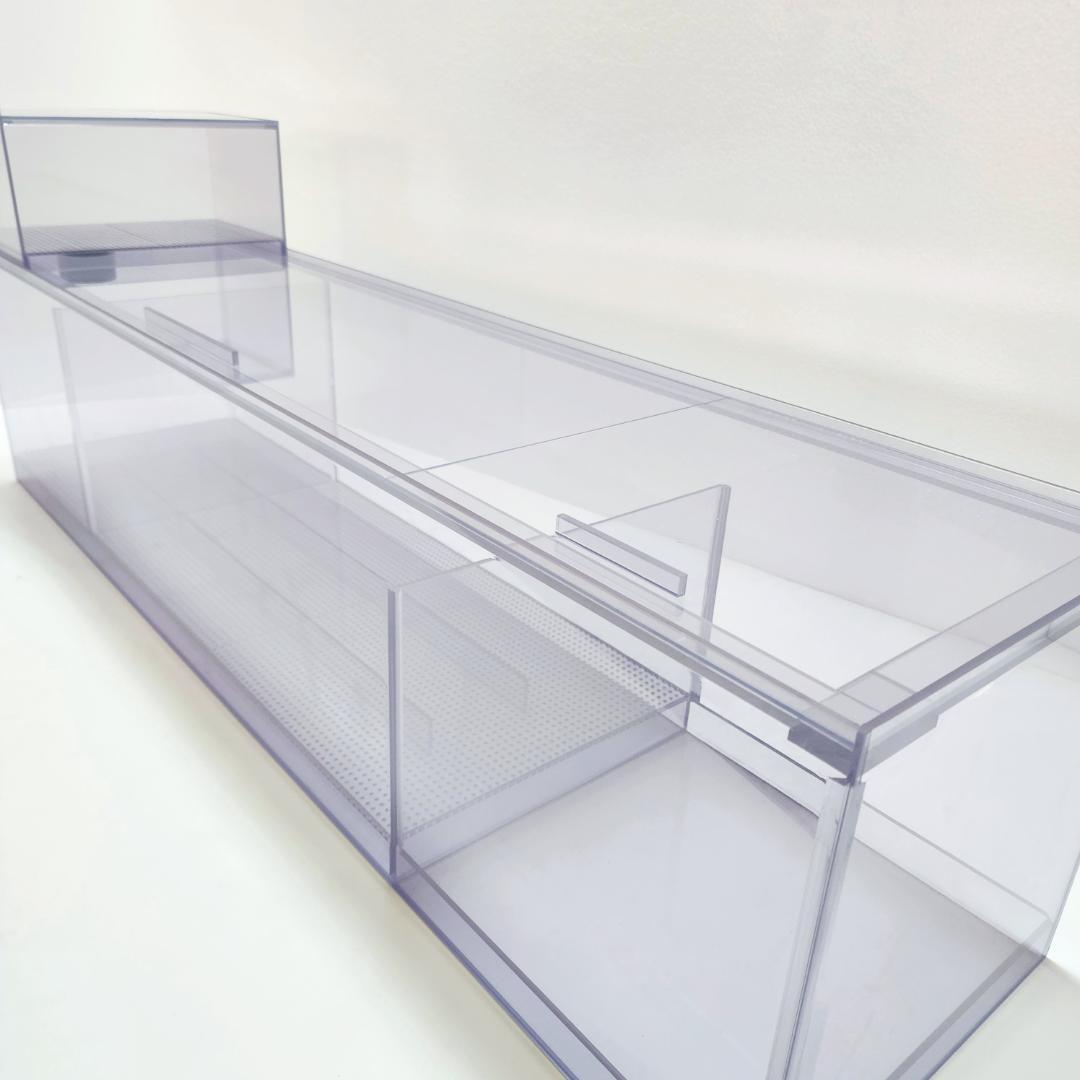 □大型3層式濾過槽□1200×300×300h□オーバーフロー水槽用□