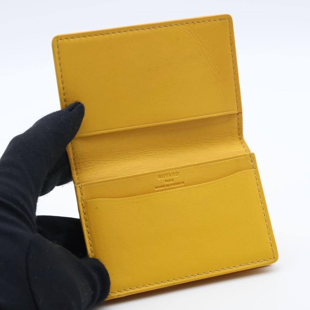 【極美品】GOYARD マルゼルブ　ヘリンボーン　名刺入れ　カードケース