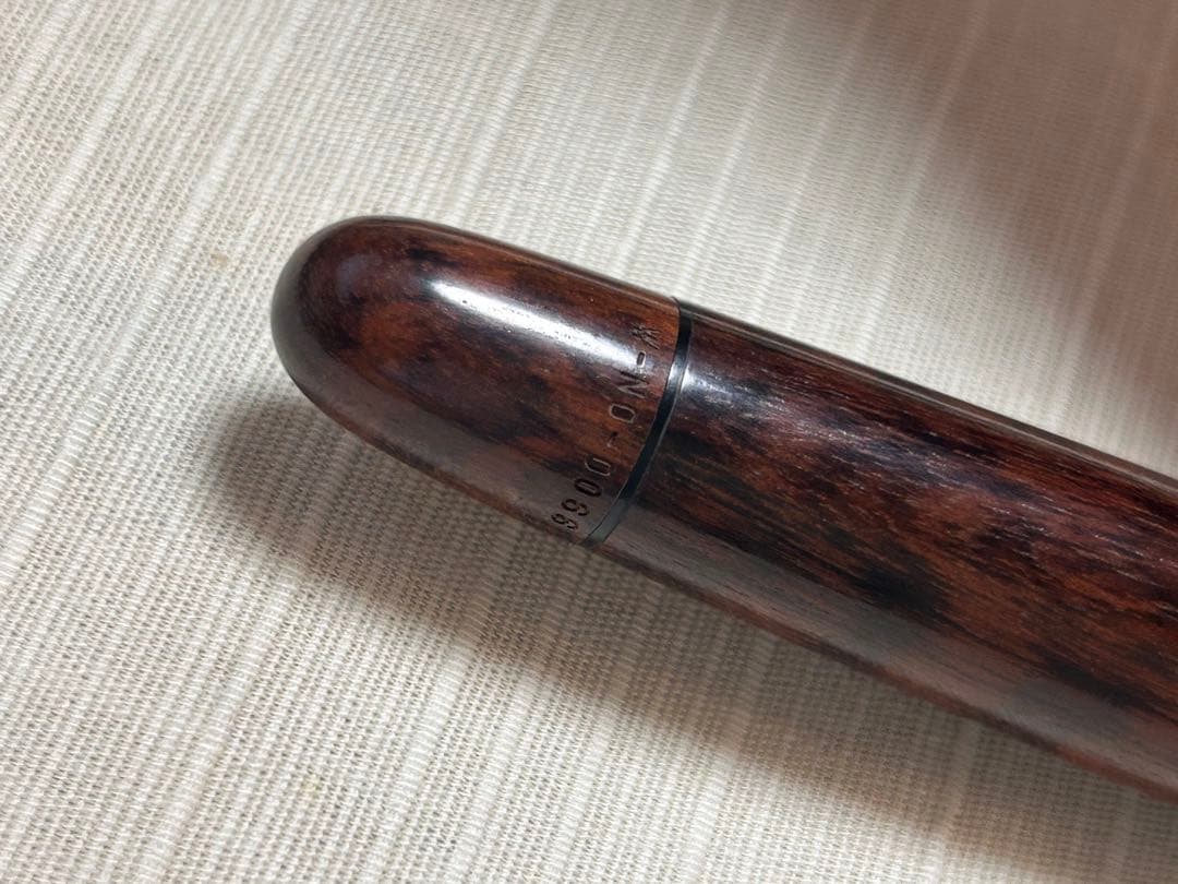 【美品】プラチナ万年筆 創業70周年記念 レターウッド スネークウッド セット