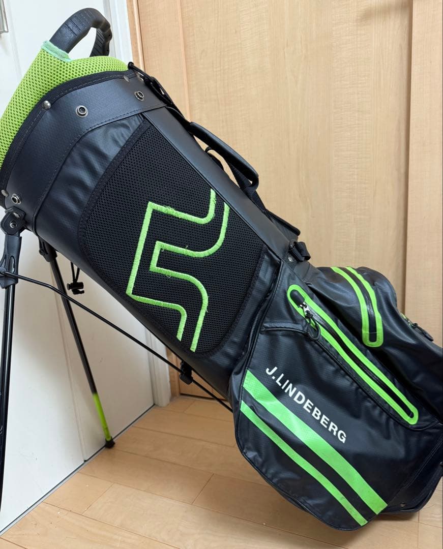 完売★ジェイリンドバーグ★スタンドキャディバッグ★ゴルフ★レア★ゴルフバッグ★黒