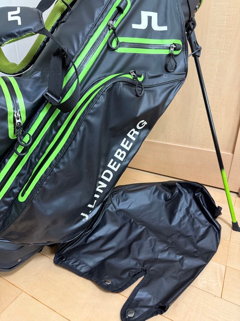 完売★ジェイリンドバーグ★スタンドキャディバッグ★ゴルフ★レア★ゴルフバッグ★黒