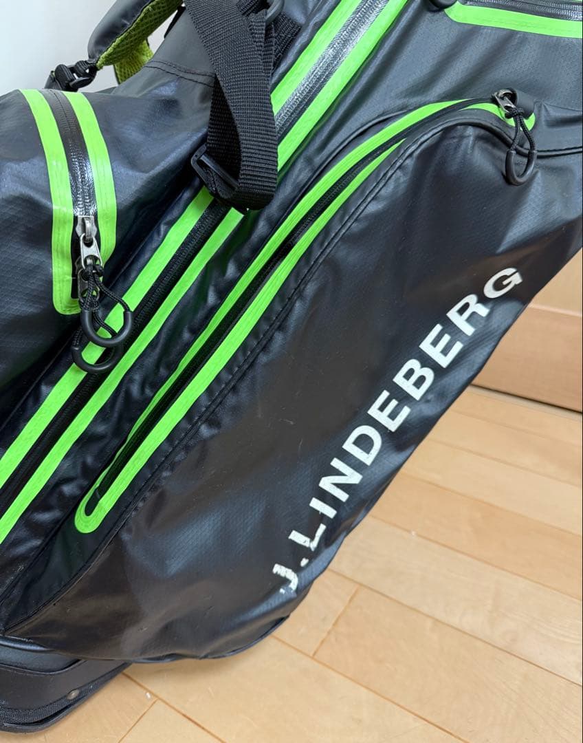 完売★ジェイリンドバーグ★スタンドキャディバッグ★ゴルフ★レア★ゴルフバッグ★黒