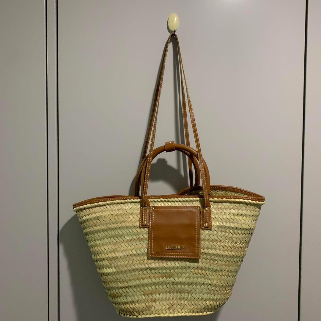新品 《JACQUEMUS》 ジャックムス かごバッグ大　ブラウン