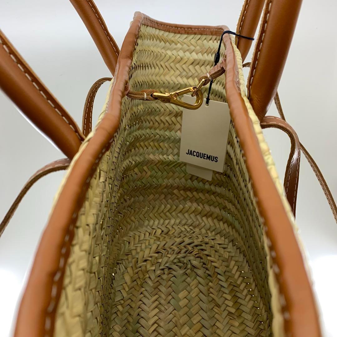 新品 《JACQUEMUS》 ジャックムス かごバッグ大　ブラウン