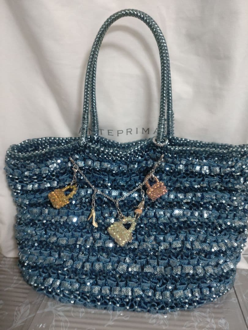 ちぃ　Anteprima ハワイ限定完売品 ワイヤーバッグ（チャーム付き）