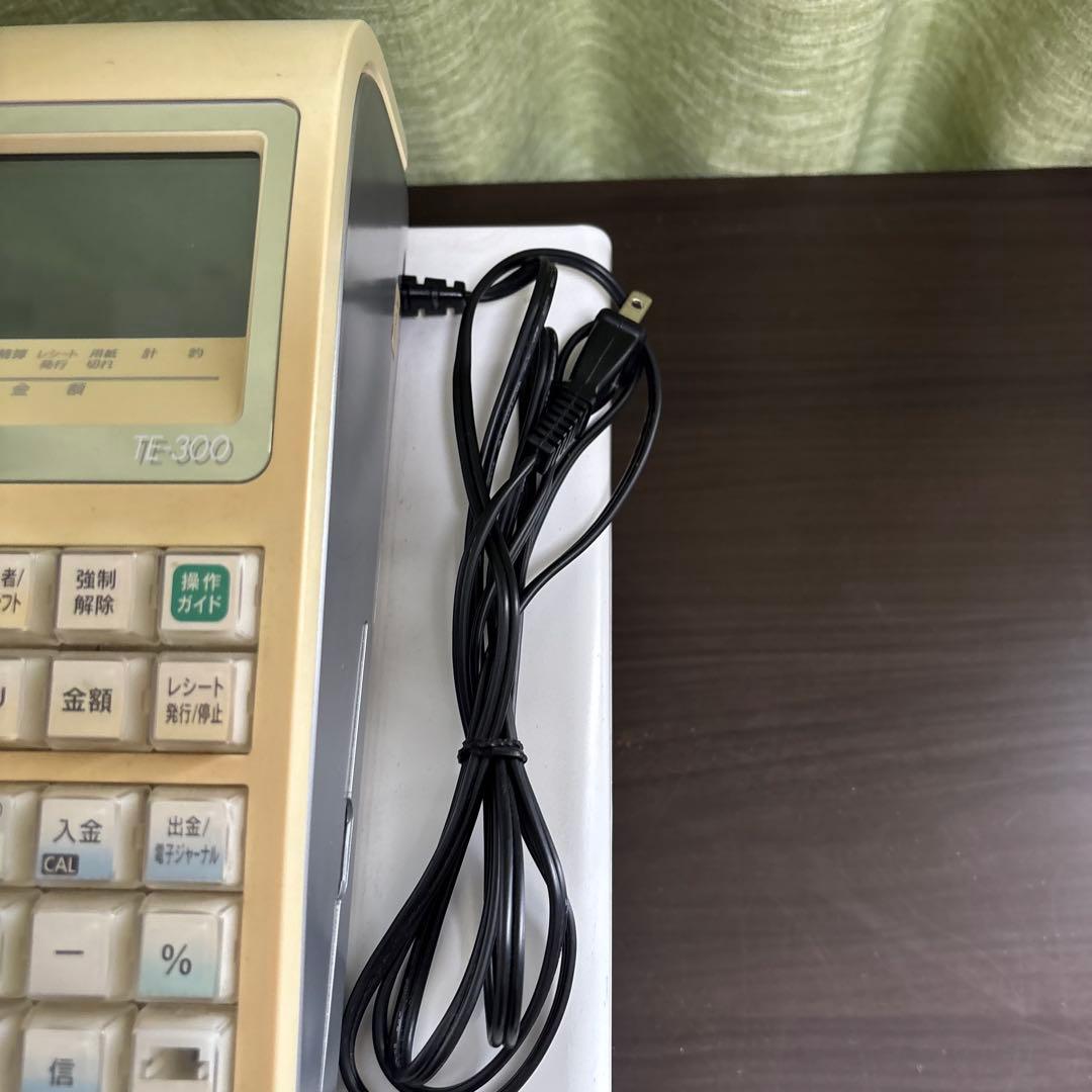 CASIO カシオ TE-300 電子レジスター　ドロアー