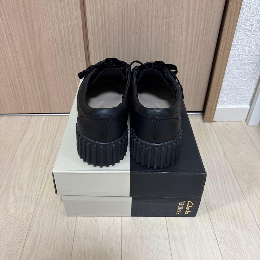 Clarks×SNIDEL ローファー 厚底