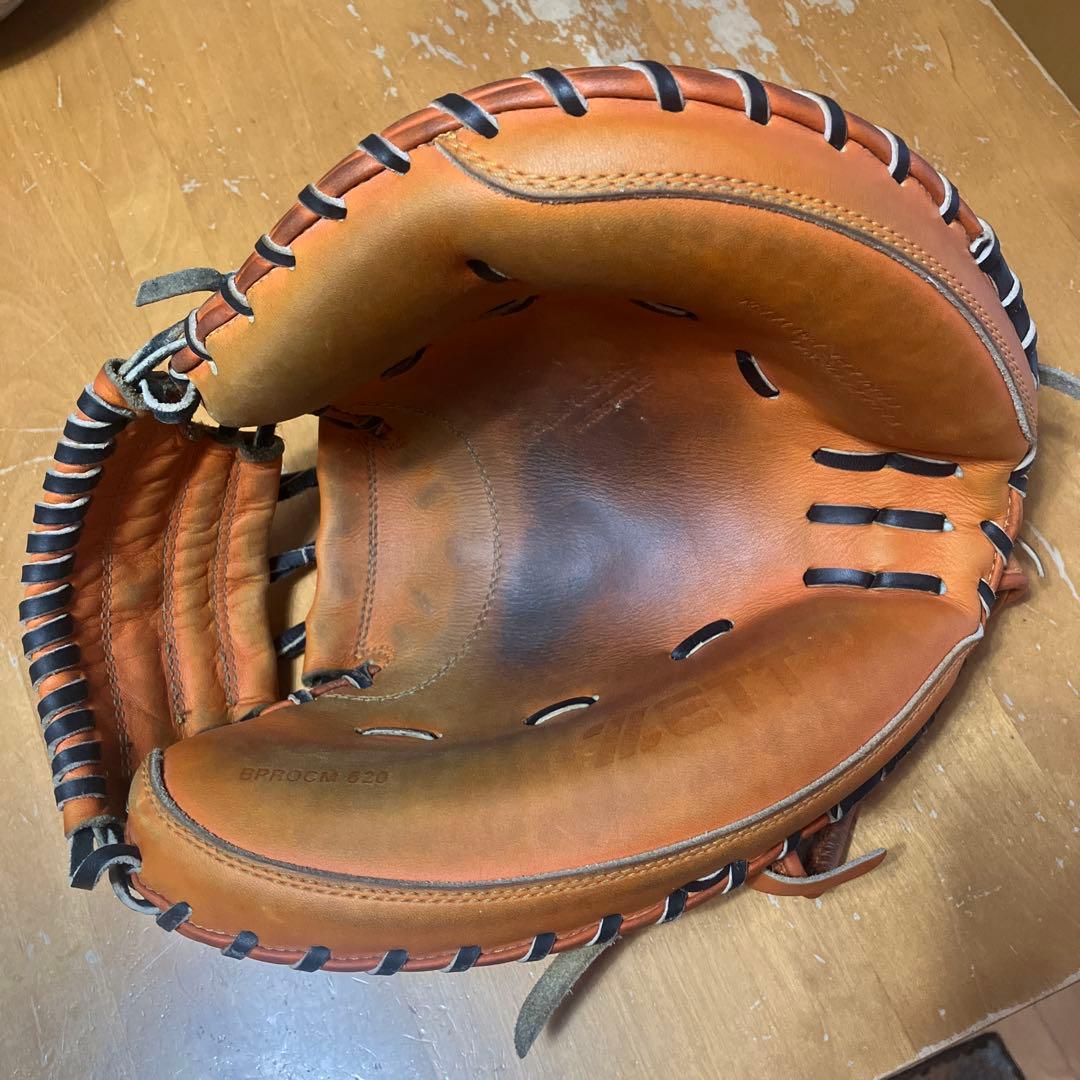 ZETT プロステイタスBPROCM 620 硬式キャッチーミット　高校野球対応