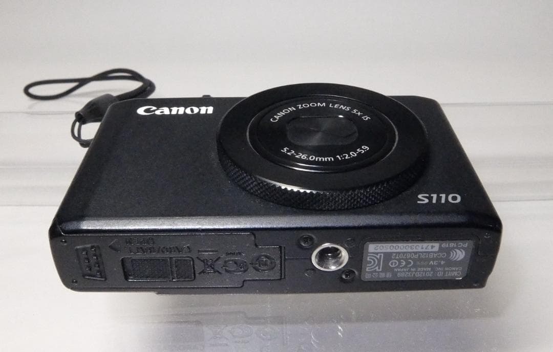 Canon powershot S110 　美品　ストロボ不具合あり 週末セール