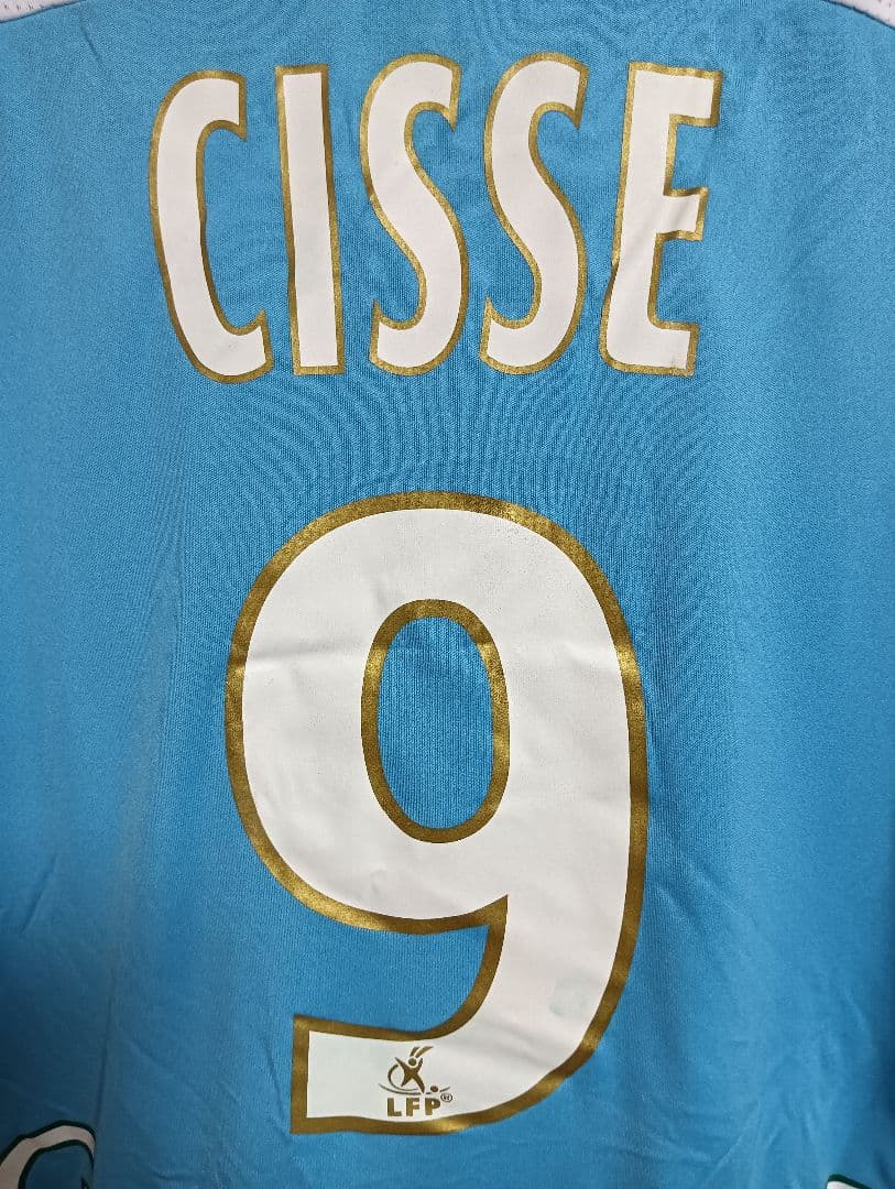 アディダス マルセイユ ジブリル・シセ ユニフォーム 07/08 紙タグ付き