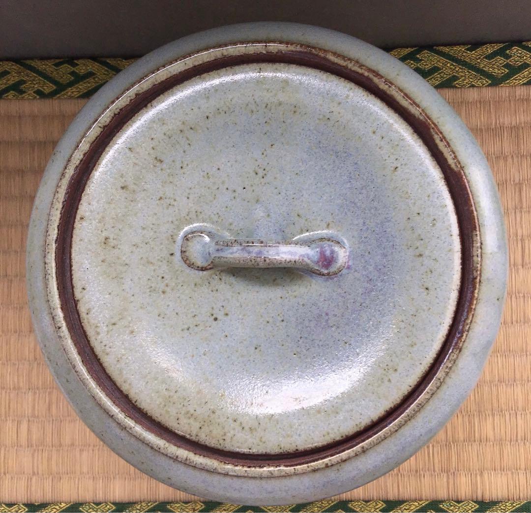 茶道具　水指　伊勢　美夜之窯　八木秀夫作　栞　共箱　S63MS