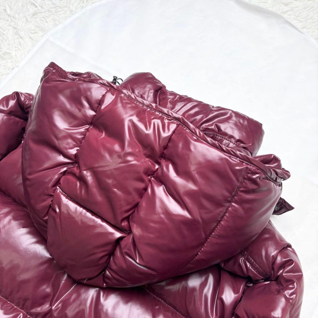 モンクレール ダウンジャケット MAYA 希少サイズ4 フード ロゴワッペン