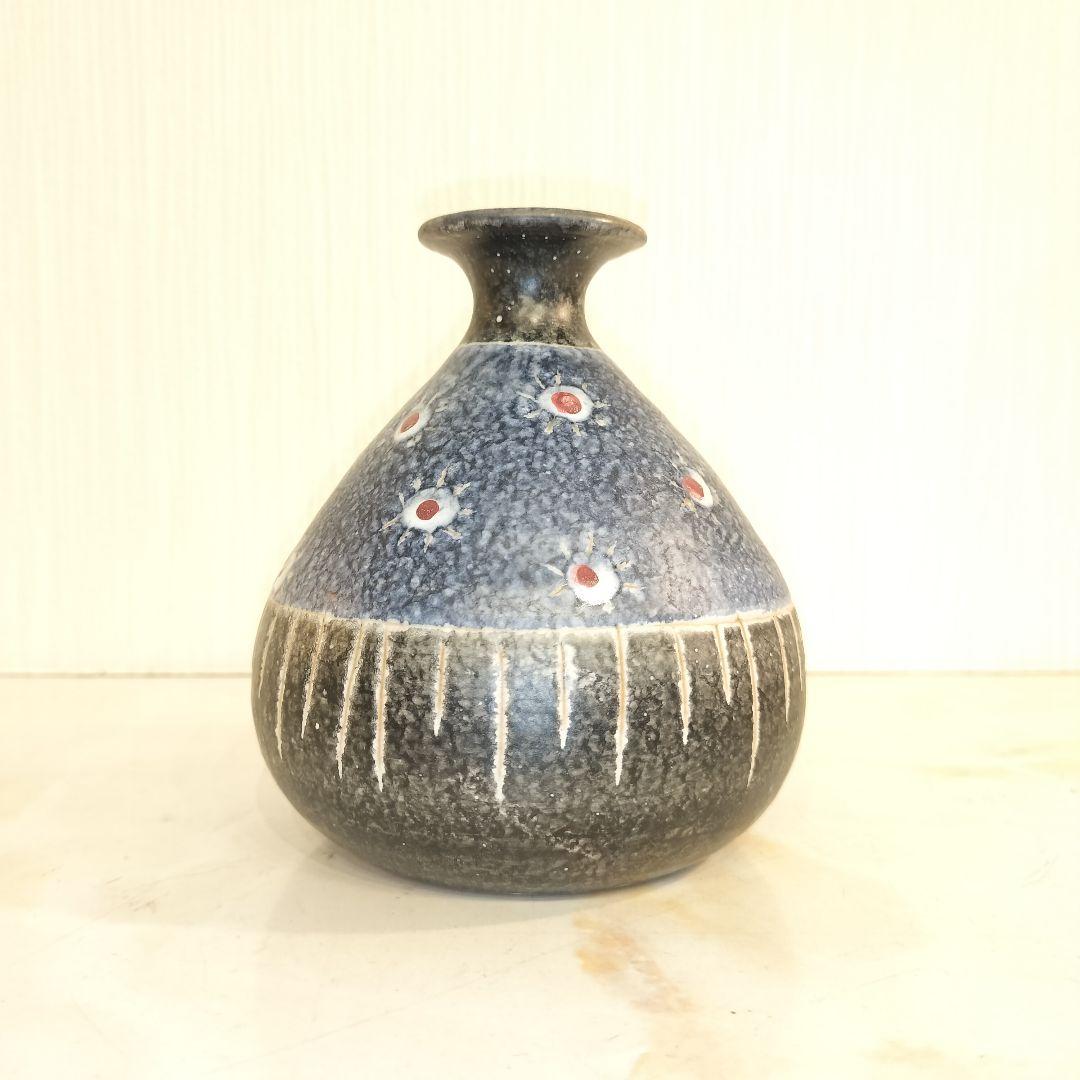 イタリア製　ヴィンテージフラワーベース　一輪挿し　ミッドセンチュリーデザイン