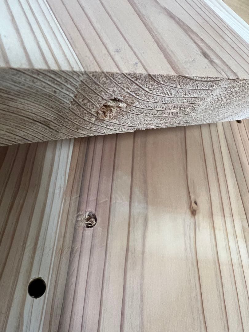 まおぽん様　国産杉 薄型頑丈タワーシェルフ 幅120cm高さ89.5cm